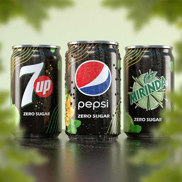 Pepsi Can - 3Docean 33652491