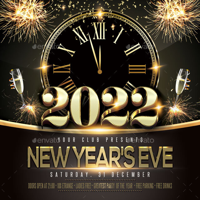 New Years Eve by oloreon | GraphicRiver