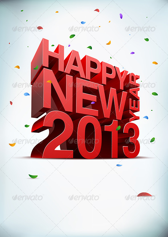 Happy New Year 2013 - New Year Seasons/Holidays