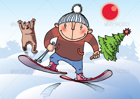 Stealing a Christmas Tree - Christmas Seasons/Holidays