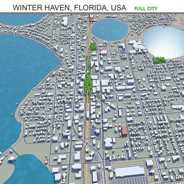 Winter Haven city - 3Docean 33668269