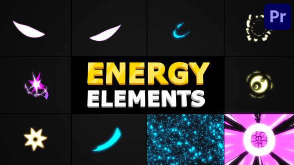 Energy Elements | Premiere Pro MOGRT