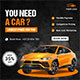 Rent A Car HTML5 Banner Ads GWD