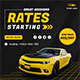 Rent Car HTML5 Banner Ads GWD