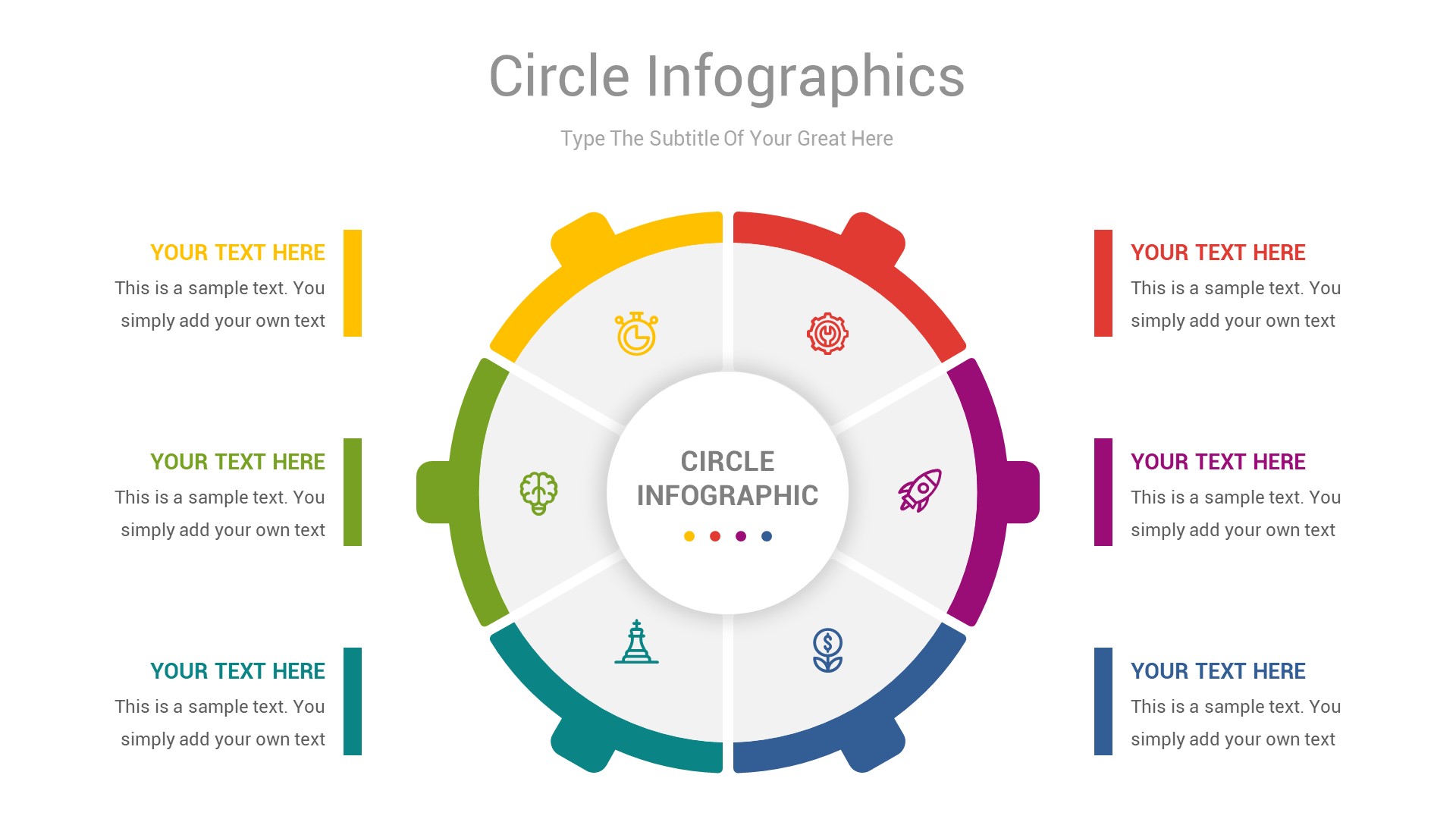 Circle Infographics PowerPoint Presentation by SOOZ_ART | GraphicRiver