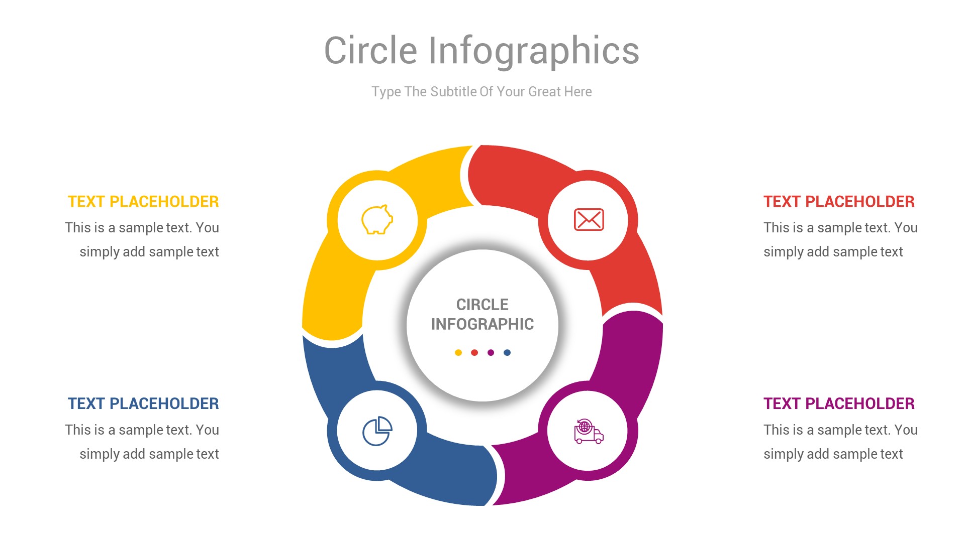 Circle Infographics PowerPoint Presentation by SOOZ_ART | GraphicRiver