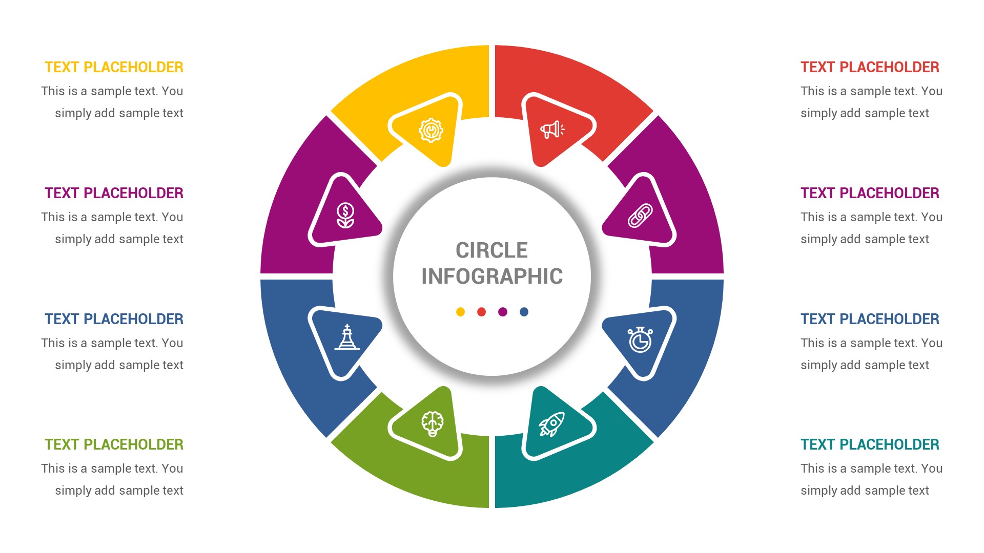 Circle Infographics PowerPoint Presentation by SOOZ_ART | GraphicRiver