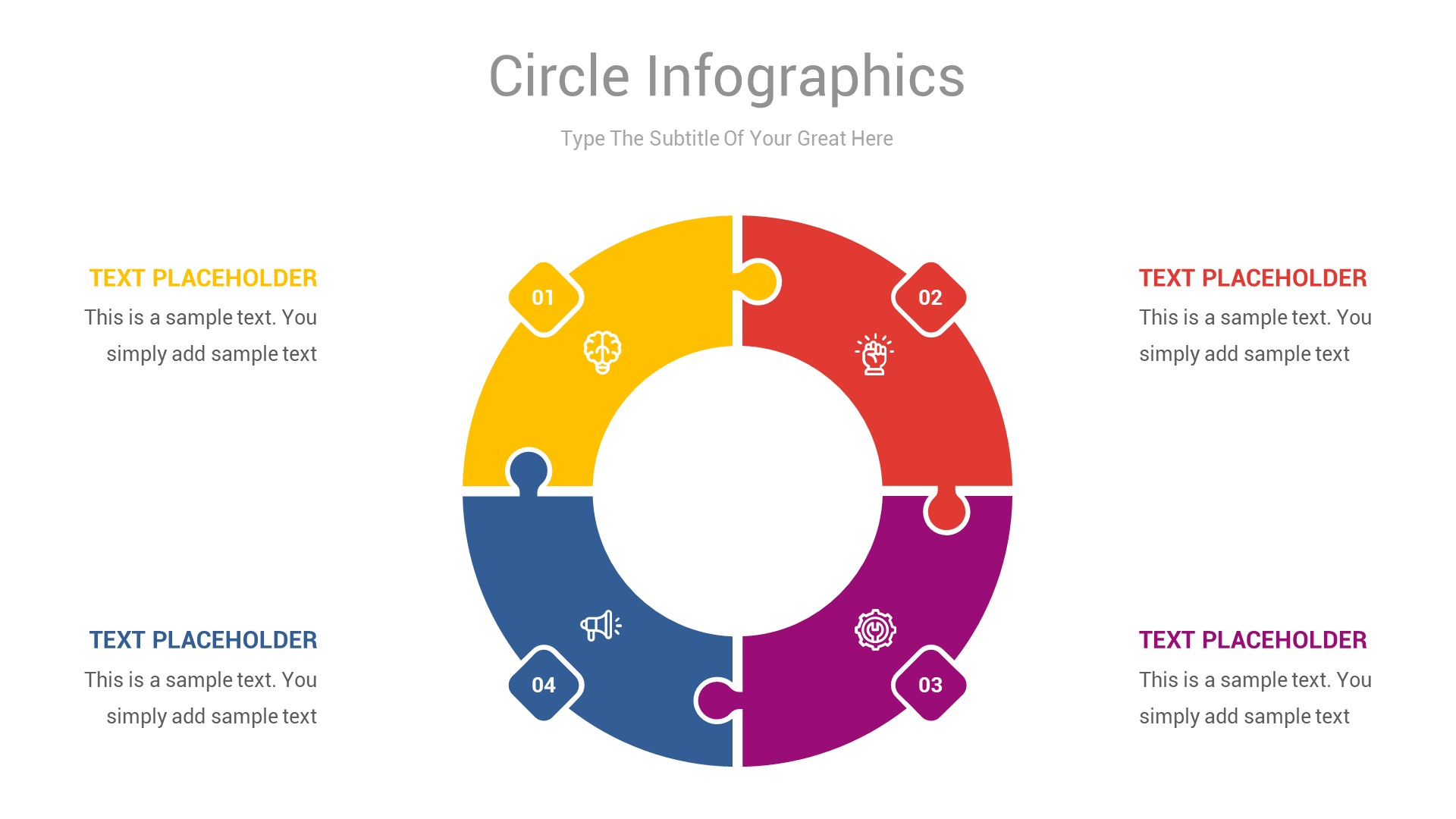 Circle Infographics PowerPoint Presentation by SOOZ_ART | GraphicRiver