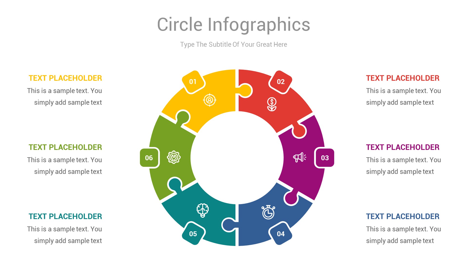 Circle Infographics PowerPoint Presentation by SOOZ_ART | GraphicRiver