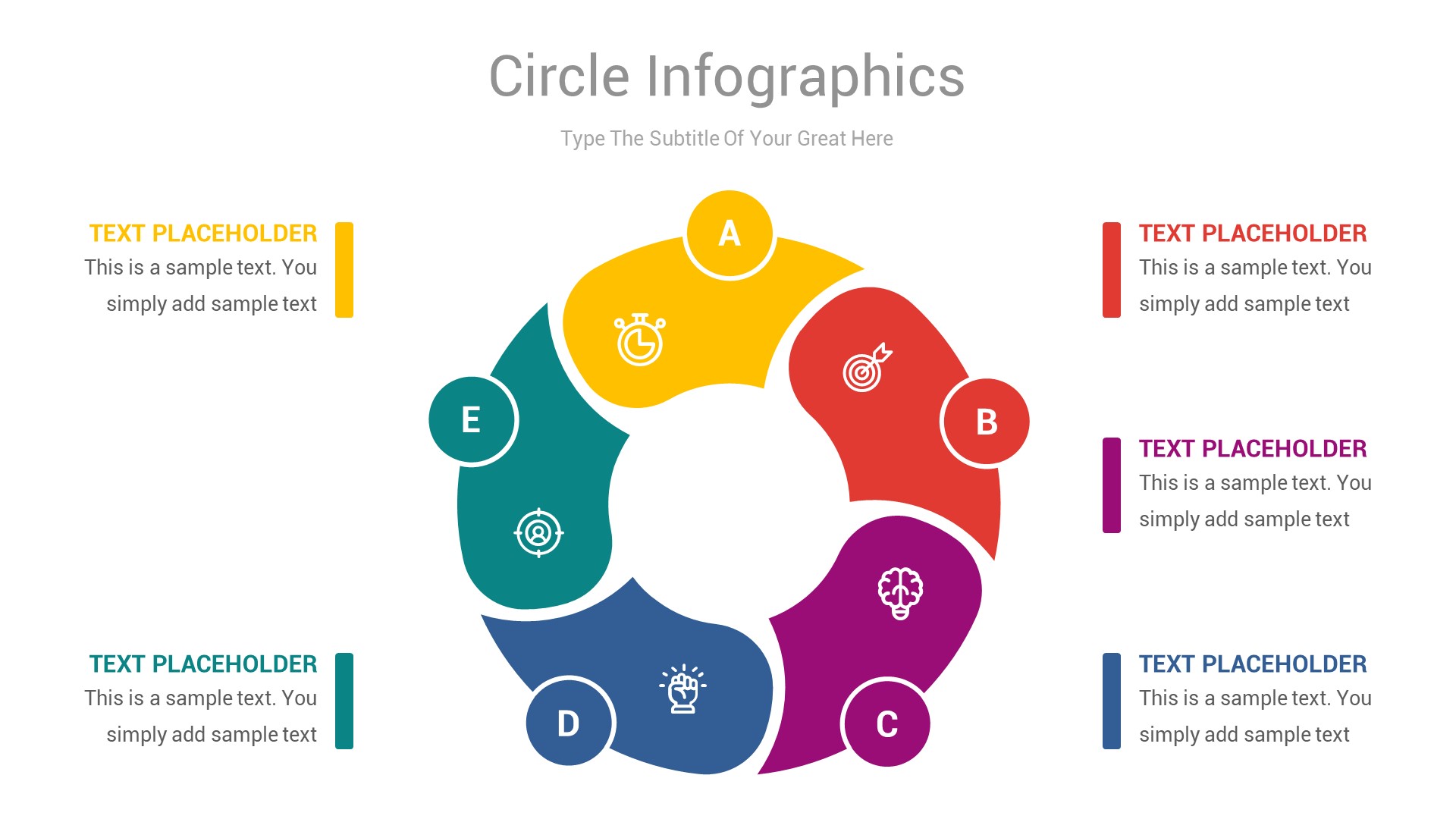 Circle Infographics PowerPoint Presentation by SOOZ_ART | GraphicRiver