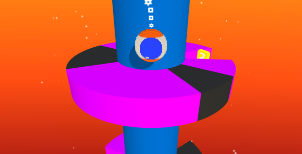 Unity Game Template - Jumpy Helix