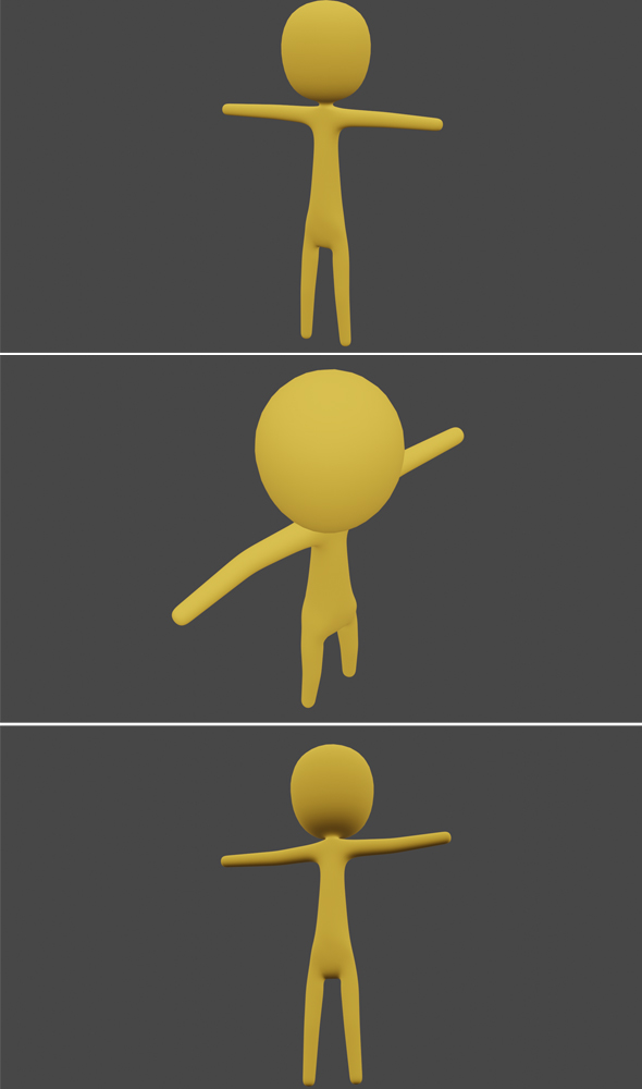 Stick Man 3D - 3Docean 33676255