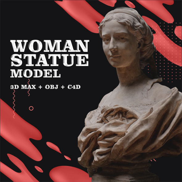 WOMAN STATUE - 3Docean 33677496