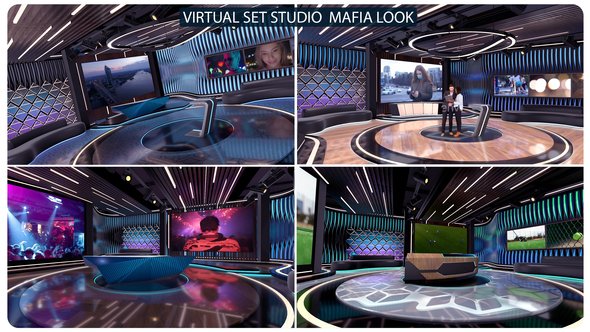 Virtual Studio Set - VideoHive 33677500