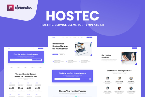 Hostec - Hosting - ThemeForest 33269113