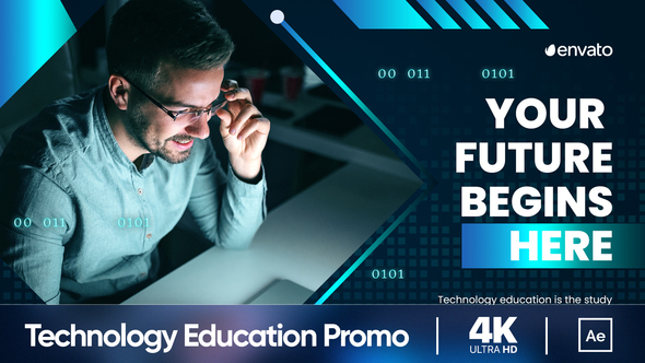 Information Technology Education - VideoHive 33630769