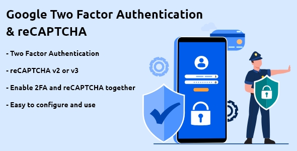 Google Two Factor Authentication & reCAPTCHA for WordPress
