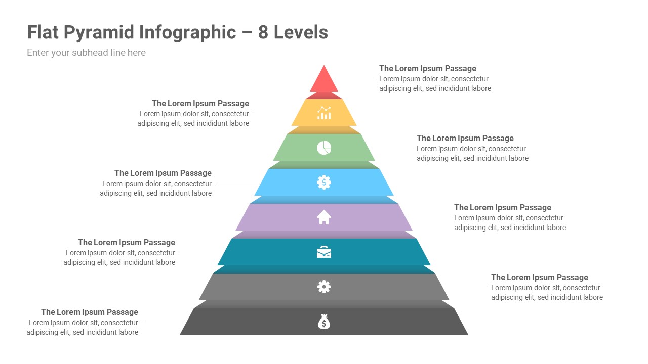 Pyramid Infographics Powerpoint Template Diagrams By Ciloart Graphicriver