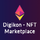 Digikon - NFT Digital Asset Marketplace HTML Template