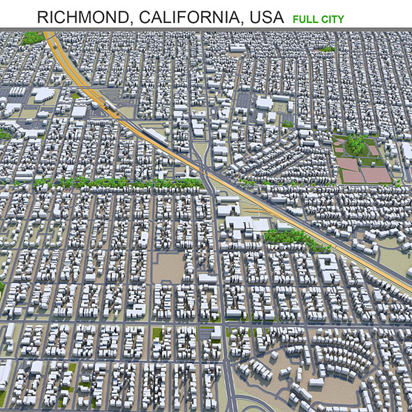 Richmond city California - 3Docean 33683682