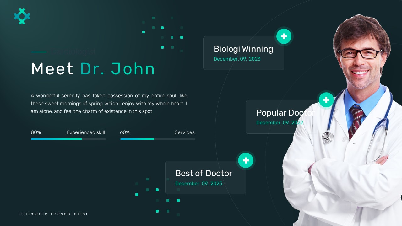 Ultimedic Medical Professional PowerPoint Template by RRgraph ...