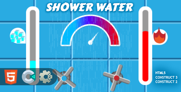 Shower Water HTML5 Construct 2/3