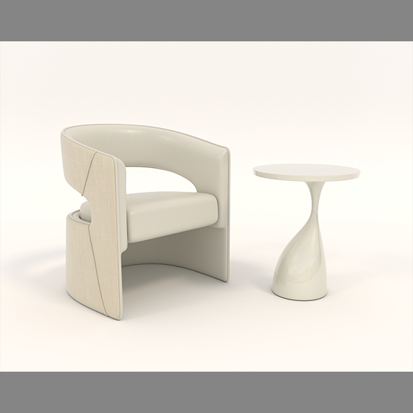 Contemporary Chair and - 3Docean 33691970