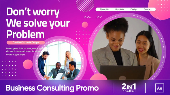 Corporate Business Consulting Promo