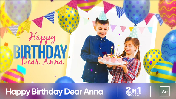 Happy Birthday Dear Anna