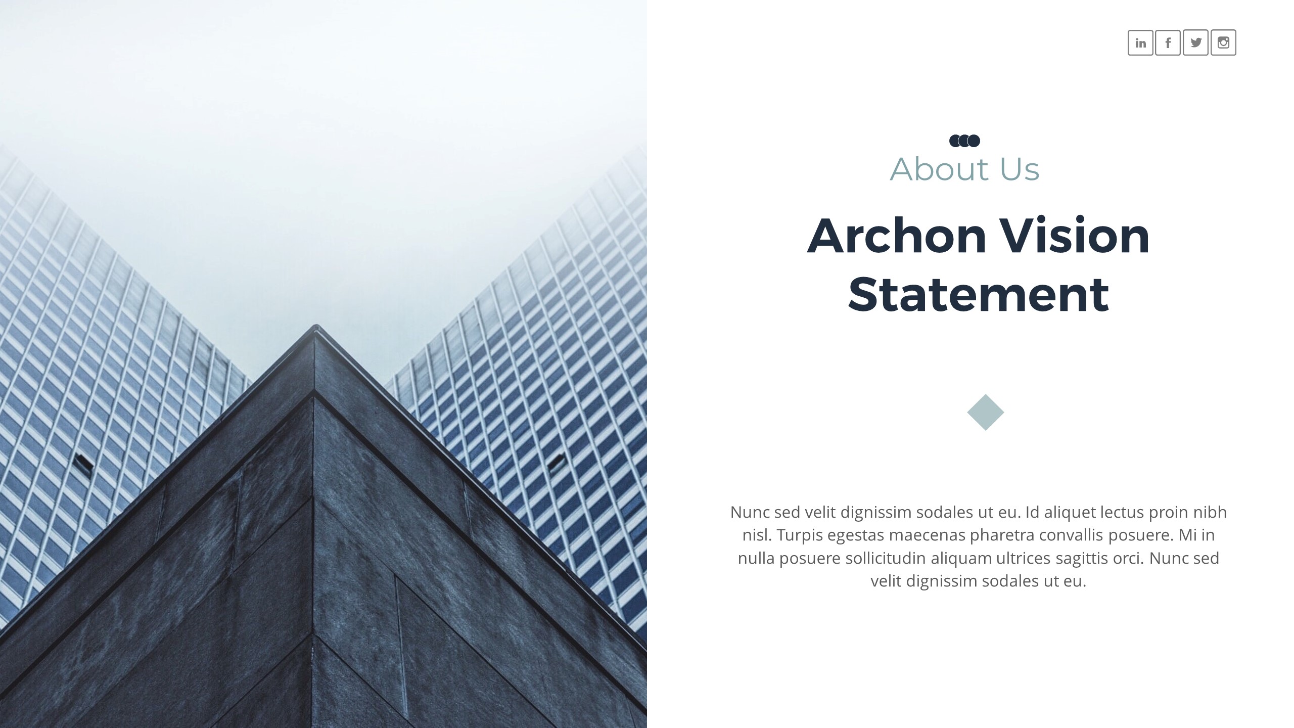 Archon - Minimal Presentation PowerPoint Template, Presentation Templates