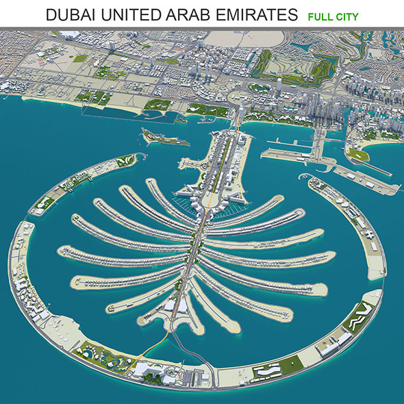 Dubai city United - 3Docean 27716256