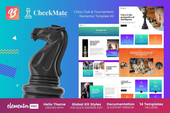CheckMate - Chess - ThemeForest 29880542