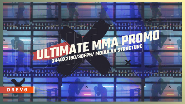 Ultimate MMA Promo Intro/ Sport Trailer/ Boxing/ Fight Night/ UFC/ Marathon/ Dynamic/ Run/ Online