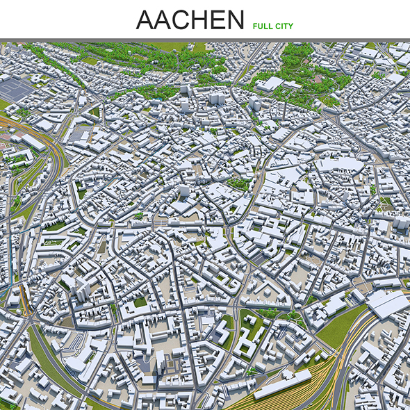 Aachen city ?Germany - 3Docean 28600499