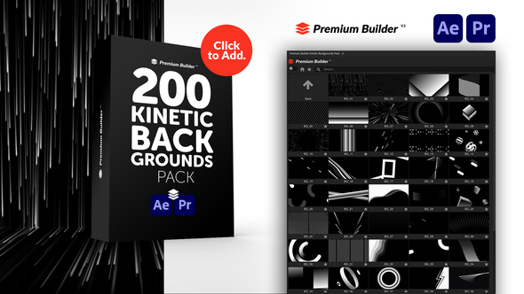 Kinetic Backgrounds Pack - VideoHive 32854609