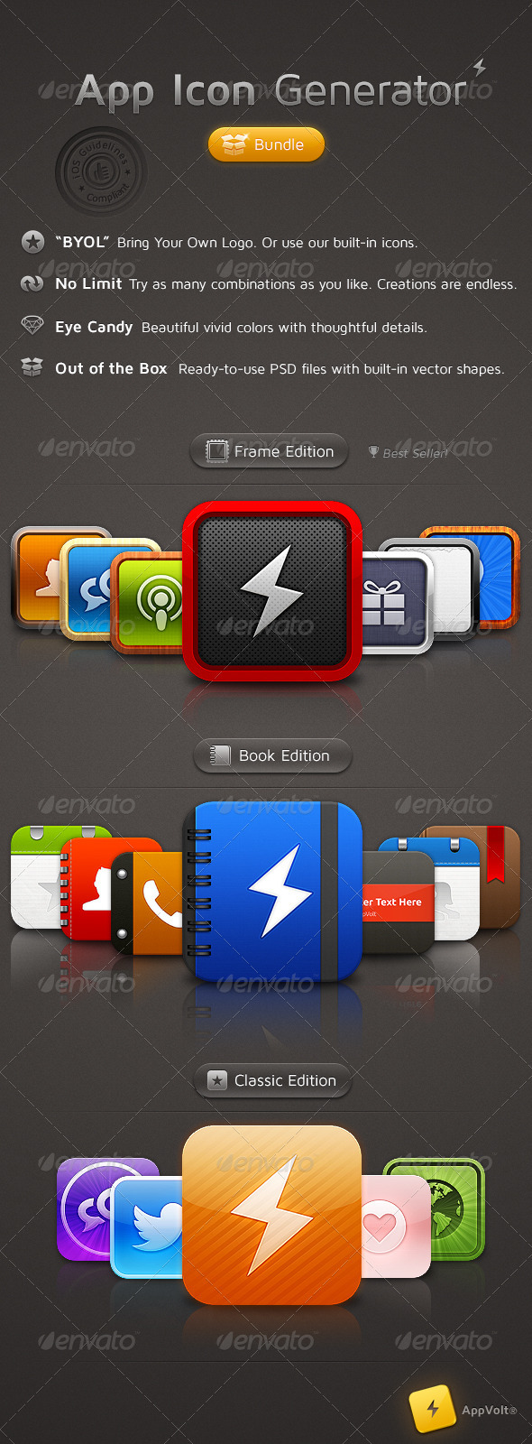 App Icon Generator Bundle - Software Icons