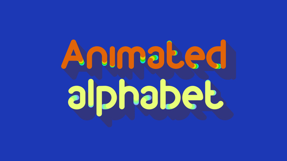 Animated Alphabet - VideoHive 33698933