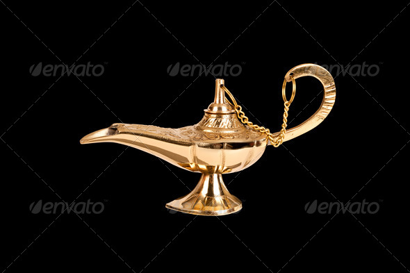 Oil Lamp - Stock Photo - Images