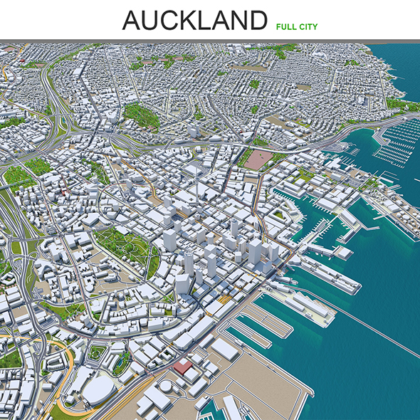 Auckland City 3d - 3Docean 27645970