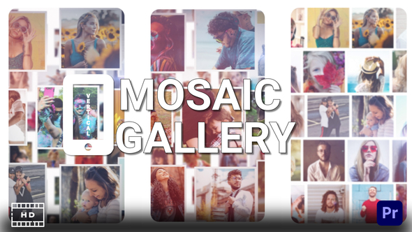 Mosaic Photo Gallery Vertical