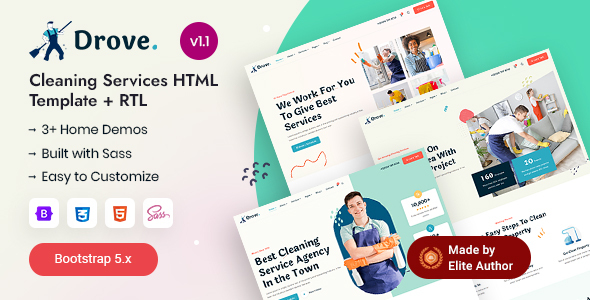 Drove - Cleaning - ThemeForest 33578774