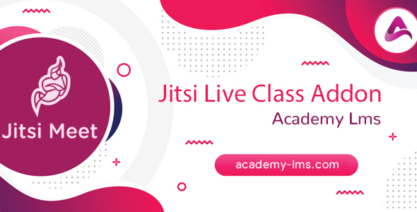 Academy Lms Jitsi Live Class Addon