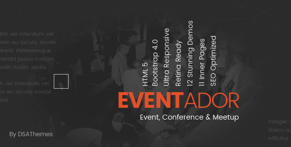 EventAdor Event Conference - ThemeForest 21981468