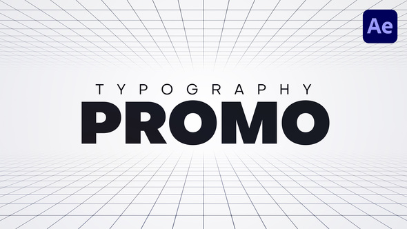 Typography Promo Opener - VideoHive 33704764