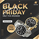 Black Friday Sale Watch HTML5 Banner Ads GWD