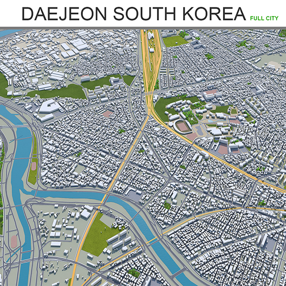 Daejeon city South - 3Docean 27712368