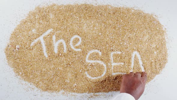 Sand Writing   The Sea alt
