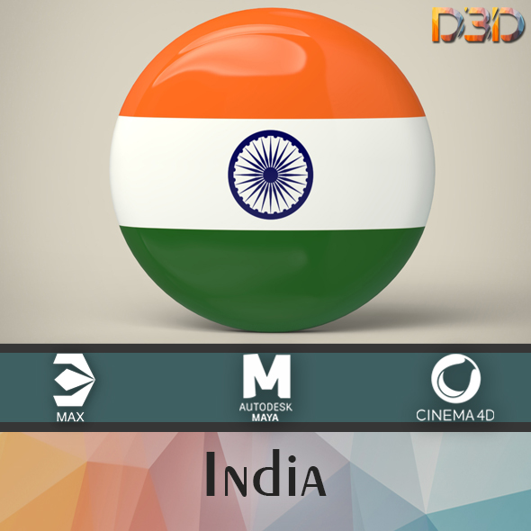 India Badge - 3Docean 33712876