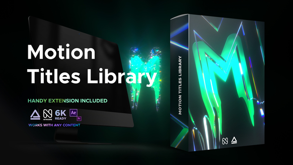 Motion Titles Library - VideoHive 33708192