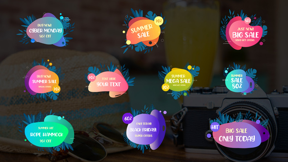 Summer Sale Titles - VideoHive 33715536